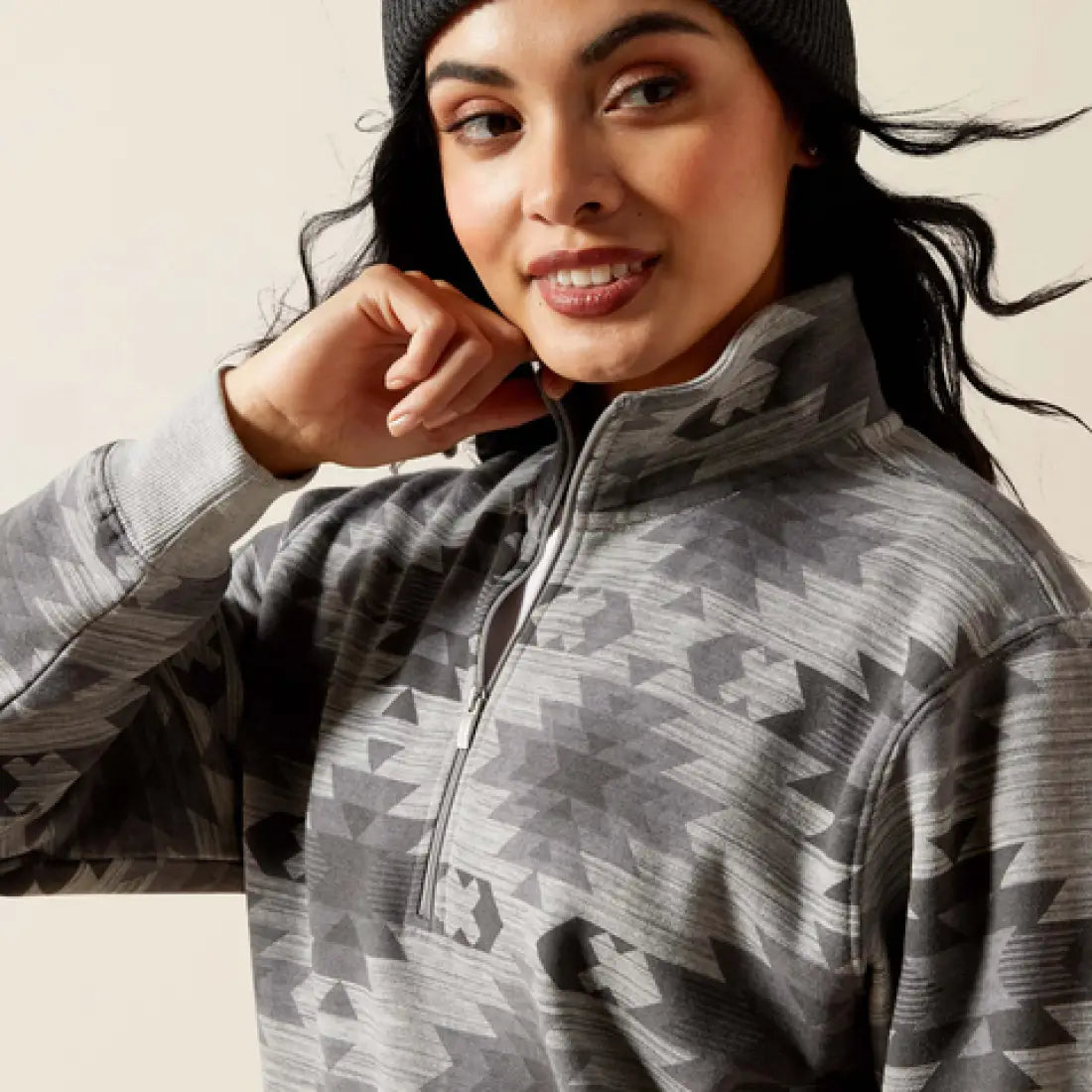 Ariat Women’s Marble Southwest Sienna 1/2 Zip Sweatshirt Women’s Pullover