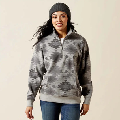 Ariat Women’s Marble Southwest Sienna 1/2 Zip Sweatshirt Women’s Pullover