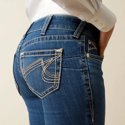 Ariat Women’s Mid Rise Milos Joanna Bootcut Jean 24R Women’s Bottoms