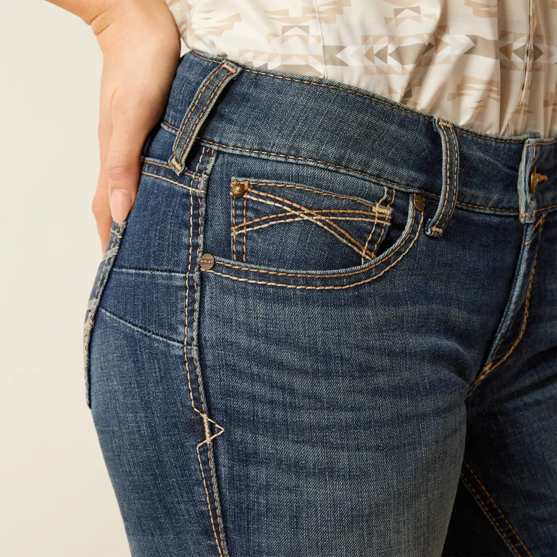 Ariat Women’s Mid Rise Ocean Sonia Bootcut Jean Women’s Bottoms