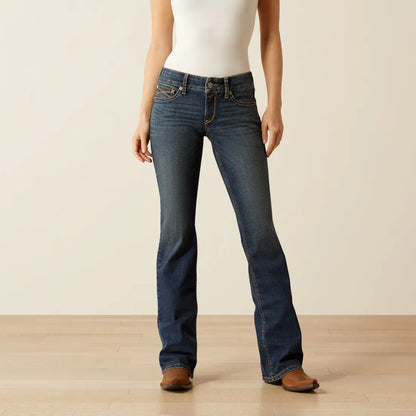 Ariat Women’s Mid Rise Ocean Sonia Bootcut Jean Women’s Bottoms