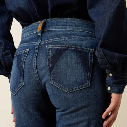 Ariat Women’s Perfect Rise Catalaya Plumas Trouser Jean 24R Women’s Bottoms