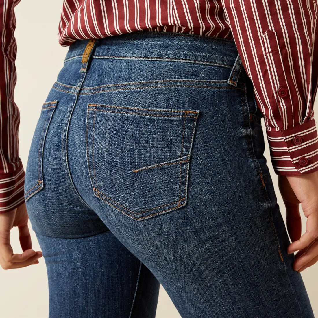 Ariat Women’s Perfect Rise Irvine Slim Trouser Jean 24R Women’s Bottoms