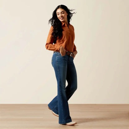 Ariat Women’s Perfect Rise Leslie Vermont Slim Trouser Jean Women’s Bottoms