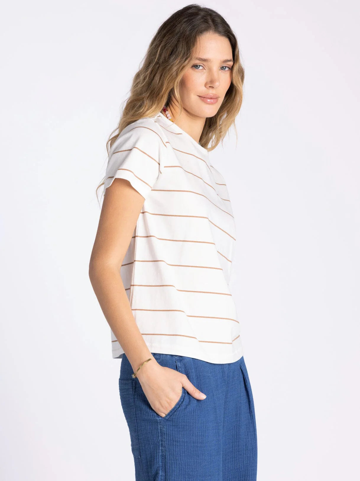 Thread & Supply Striped Asher Tee