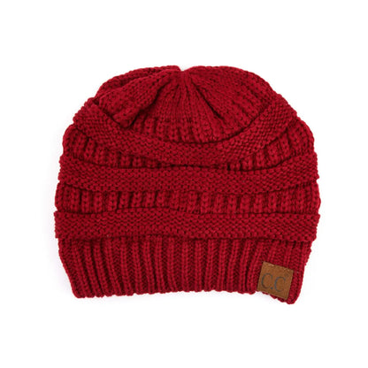 C.C Beanie Classic Fuzzy Lined Beanie