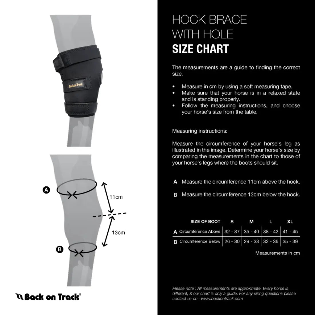 Back On Track Therapeutic Hock Boots (Sold In Pairs) Horse Therapy