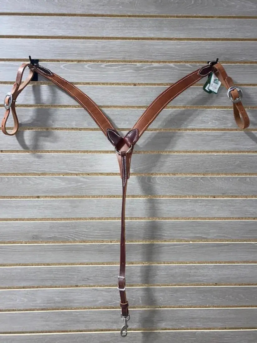 Berlin 1.5’’ Contoured Breastcollar 1.5’’ Breastcollar / Natural w/ Latigo Breastcollar