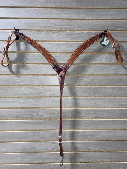 Berlin 1.5’’ Contoured Breastcollar 1.5’’ Breastcollar / Natural w/ Latigo Breastcollar