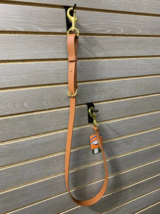 Berlin Biothane Tie Down Strap 1’’ Tan Tiedown/Cavesson