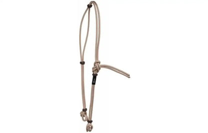 Berlin Rope Headstall Slit Ear Headstall / Tan Headstall