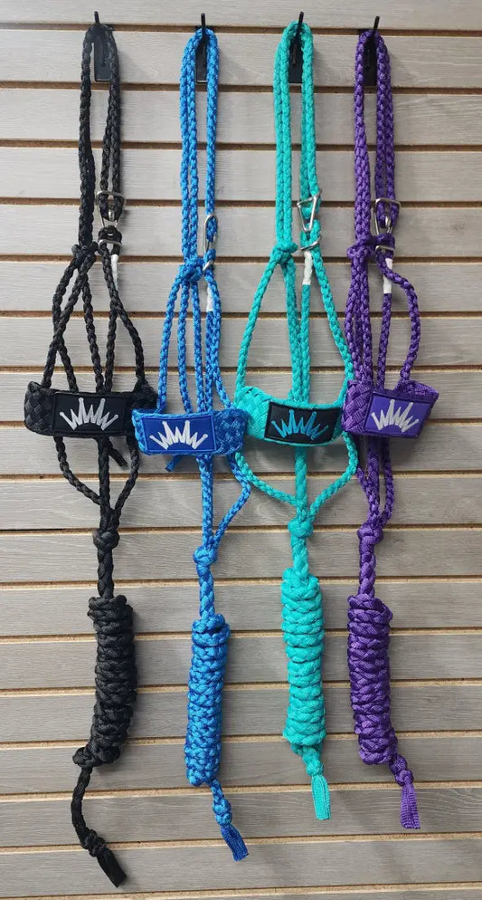 Best Ever Mule Tape Halter with 8.5’ Lead Halter