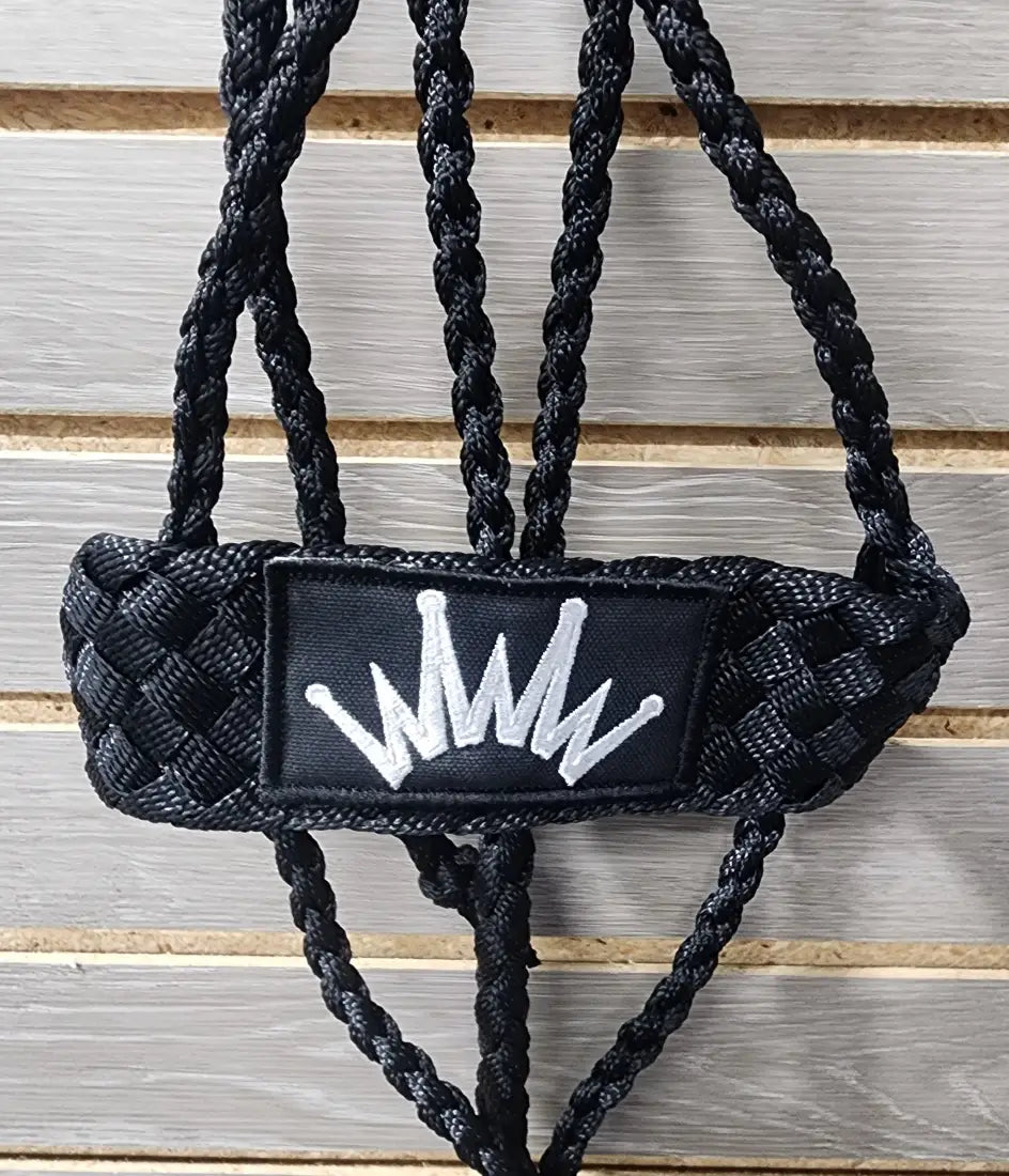 Best Ever Mule Tape Halter with 8.5’ Lead Black Halter