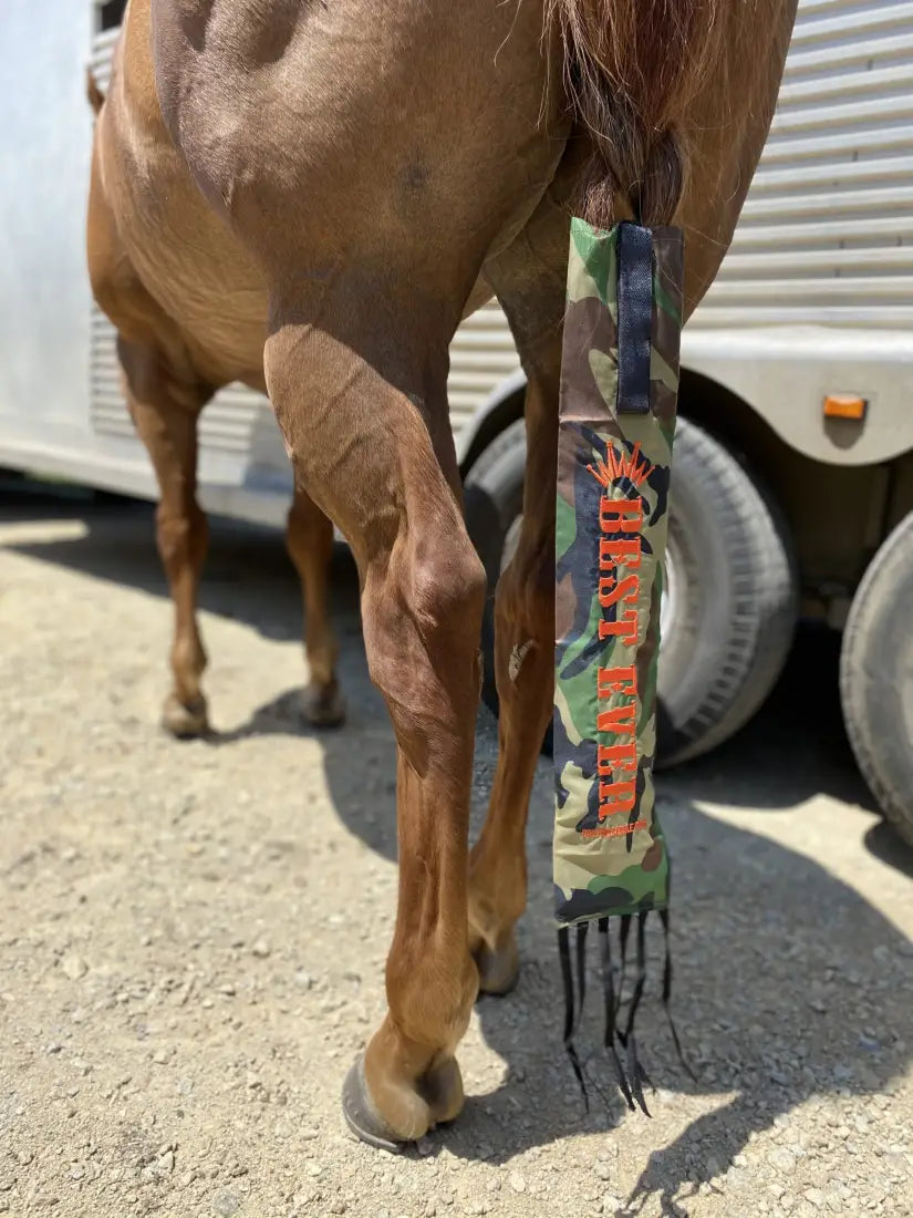 Best Ever Velcro Tail Bag Camo Green Tail Bag