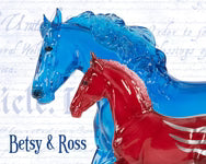 Breyer Traditional Series "Betsy & Ross/ Celebrating America's 250th"