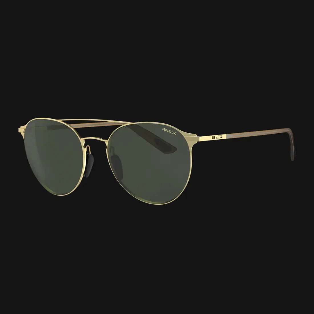BEX Demi OTG Sunglasses Gold/Forest Sunglasses