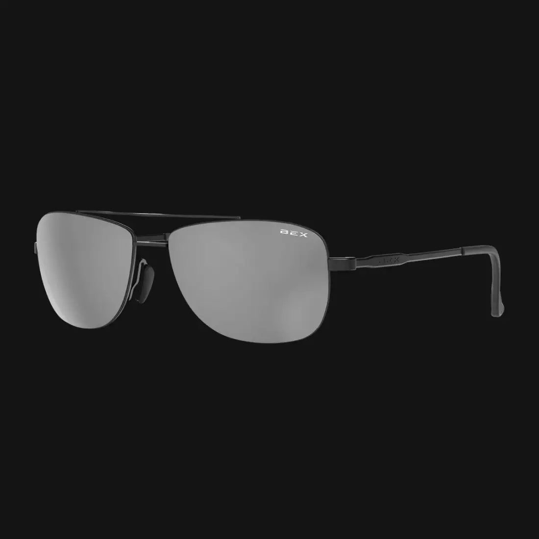 BEX Draeklyn OTG Sunglasses Black/Gray/Silver Sunglasses