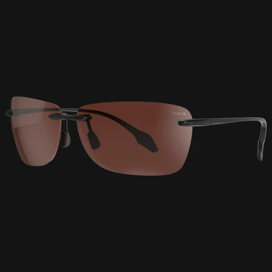 BEX Jaxyn XL Sunglasses Black/Brown Sunglasses