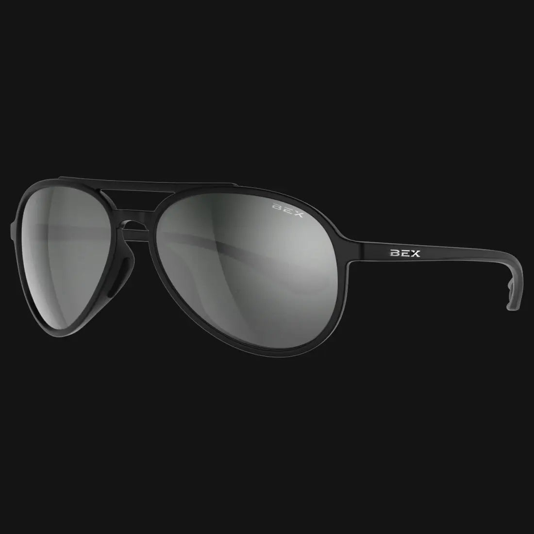 BEX Wesley Lite Sunglasses Black / Gray / Silver Sunglasses