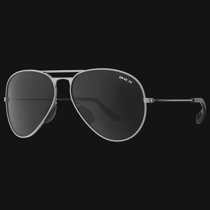 BEX Wesley Sunglasses Silver/Gray Sunglasses