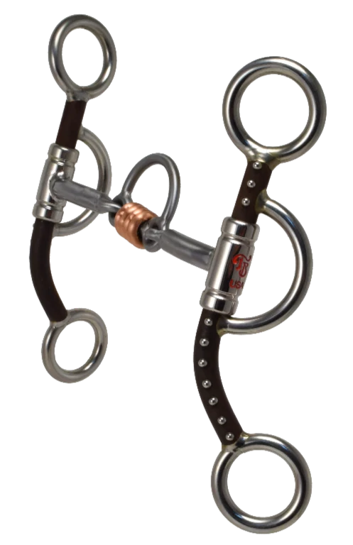 Advantage Short Shank 4 Runner Brown with Dots By Tom Balding