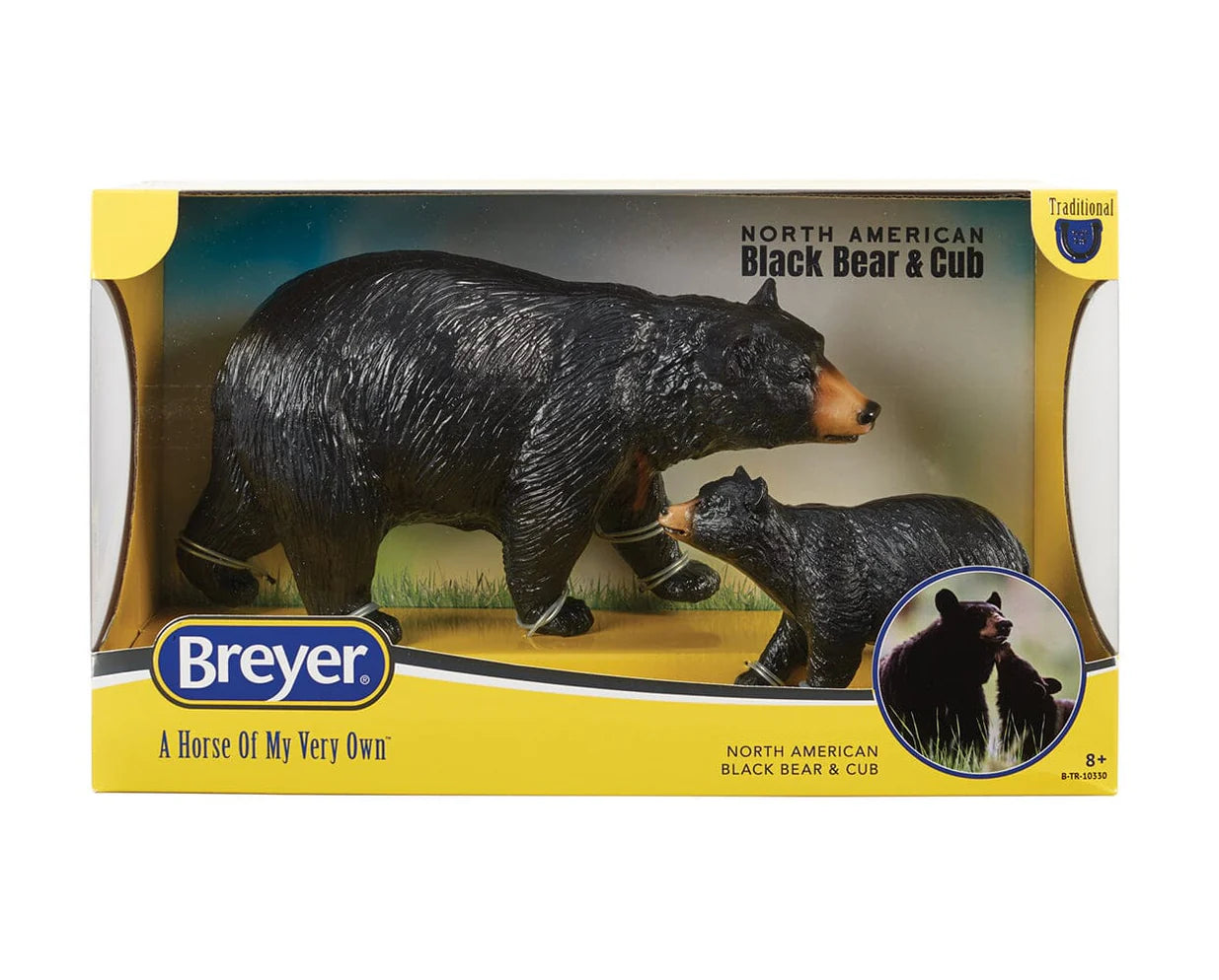 Breyer Traditional Series "Black Bear & Cub"