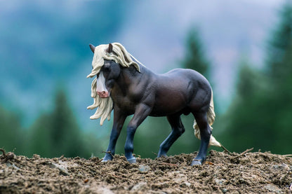 Breyer CollectA "Black Forest Horse Stallion"