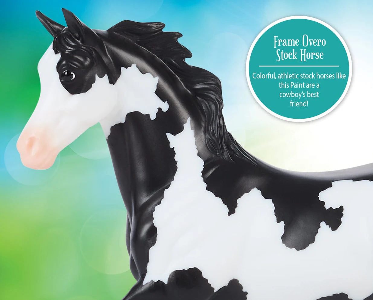 Breyer Freedom Series "Black Frame Overo Stock Horse"