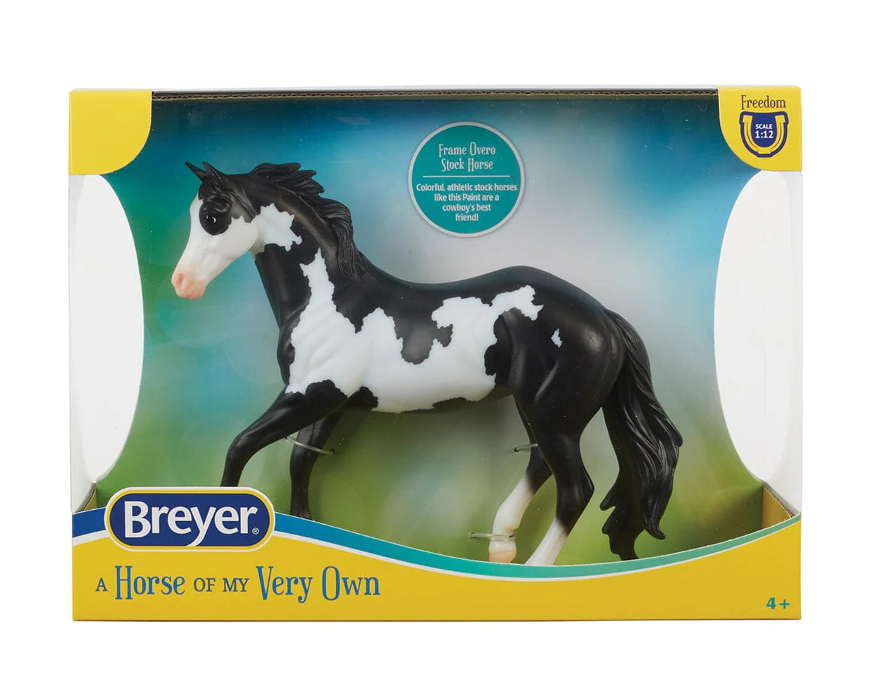 Breyer Freedom Series "Black Frame Overo Stock Horse"
