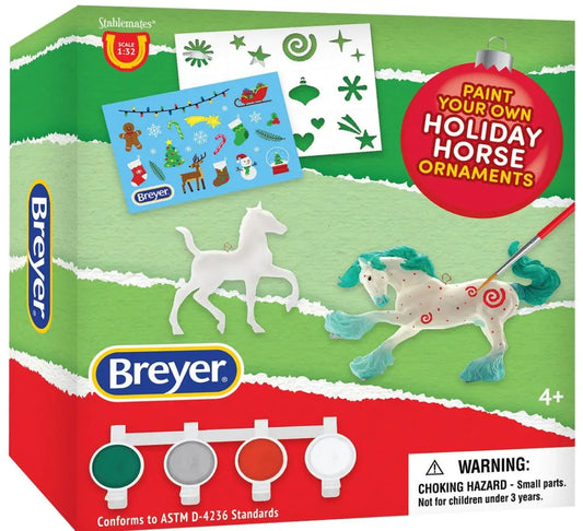 Breyer 2025 Paint Your Own Horse Holiday Ornament Breyer Toys