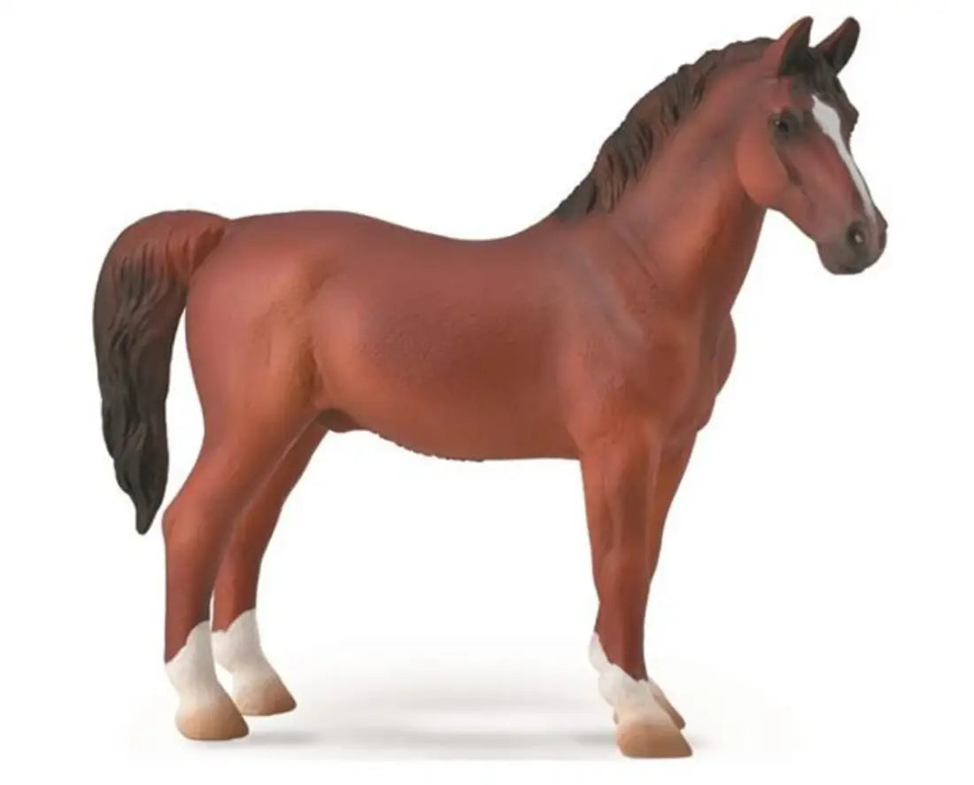 Breyer CollectA ’Hackney Stallion Chestnut’ Breyer Toys