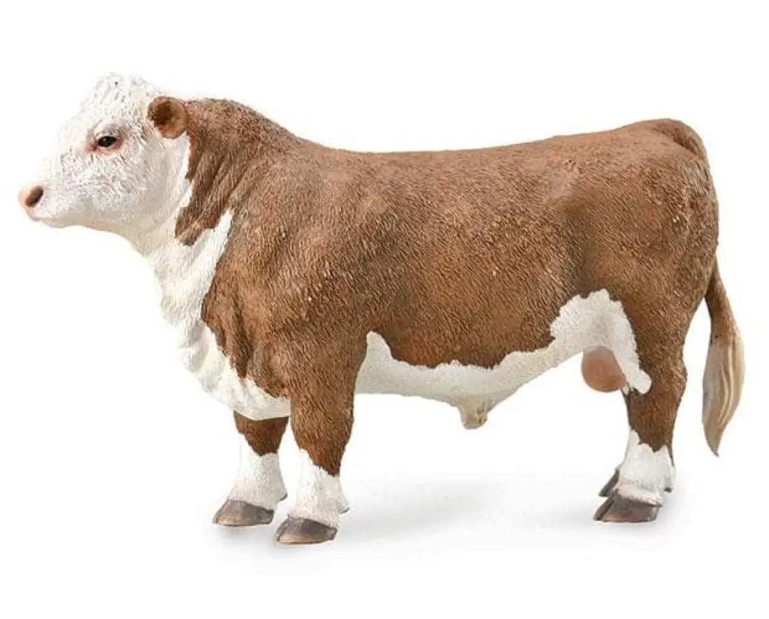 Breyer CollectA ’Hereford Bull (Polled)’ Breyer Toys