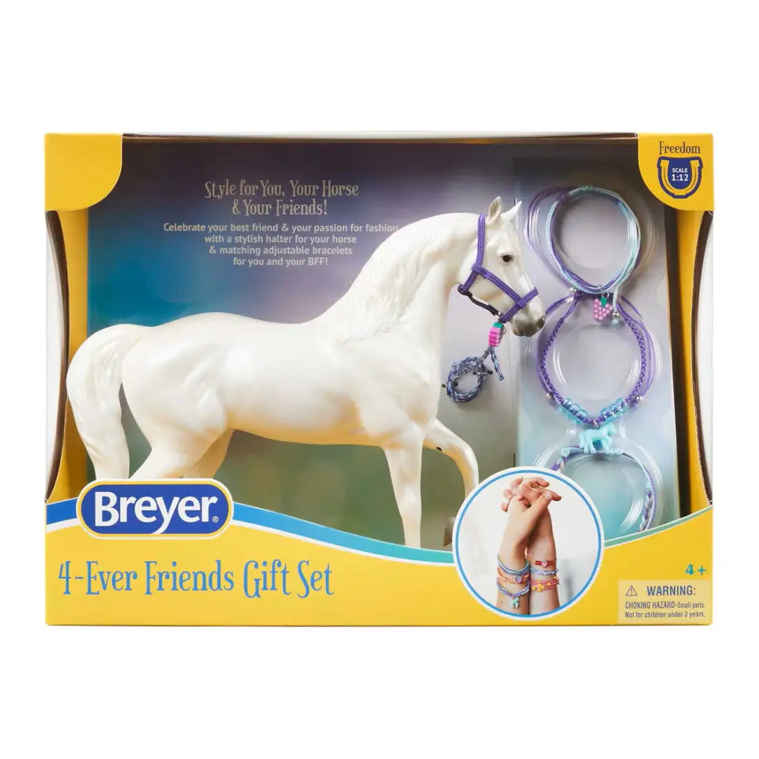 Breyer Freedom Series ’4-Ever Friends Gift Set- Purple Power’ Breyer Toys