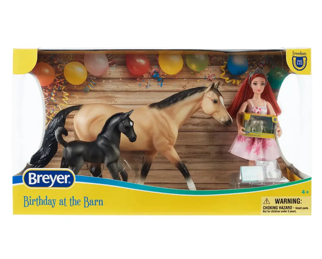 Breyer Freedom Series ’Birthday At The Barn Set’ Breyer Toys