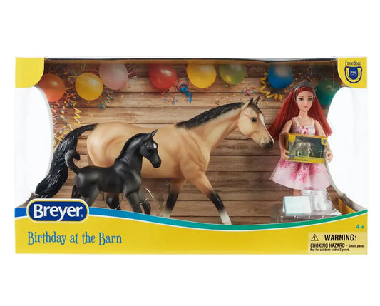 Breyer Freedom Series ’Birthday At The Barn Set’ Breyer Toys