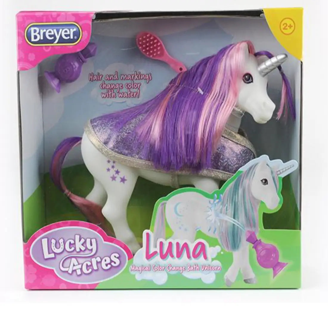 Breyer Luna Color Change Bath Time Unicorn Breyer Toys