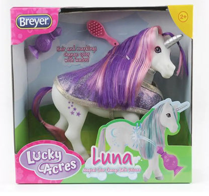Breyer Luna Color Change Bath Time Unicorn Breyer Toys