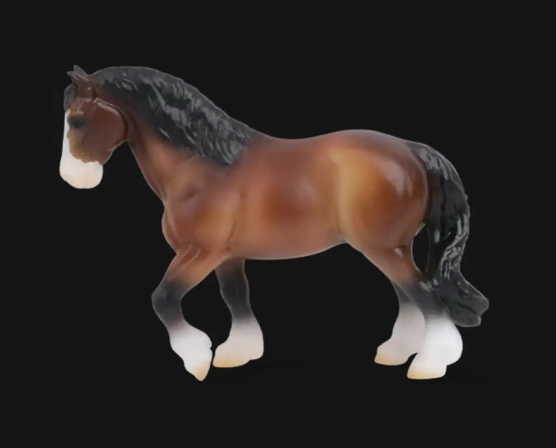 Breyer Stablemates Horse Collection- Series 2 Clydesdale Breyer Toys