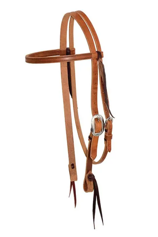 Cowboy Tack Twisted & Tied Browband Headstall