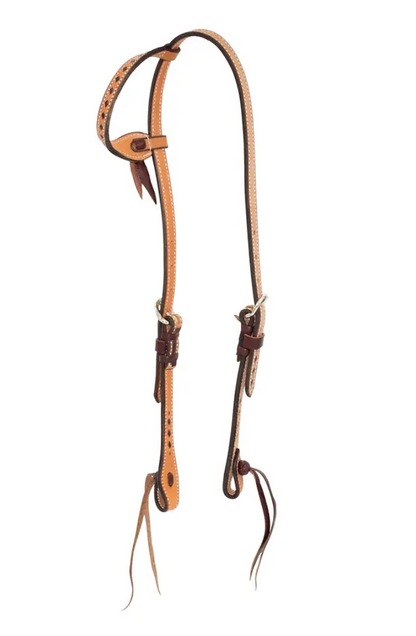 Cowboy Tack Roughout Buckstitched Headstalls & Noseband