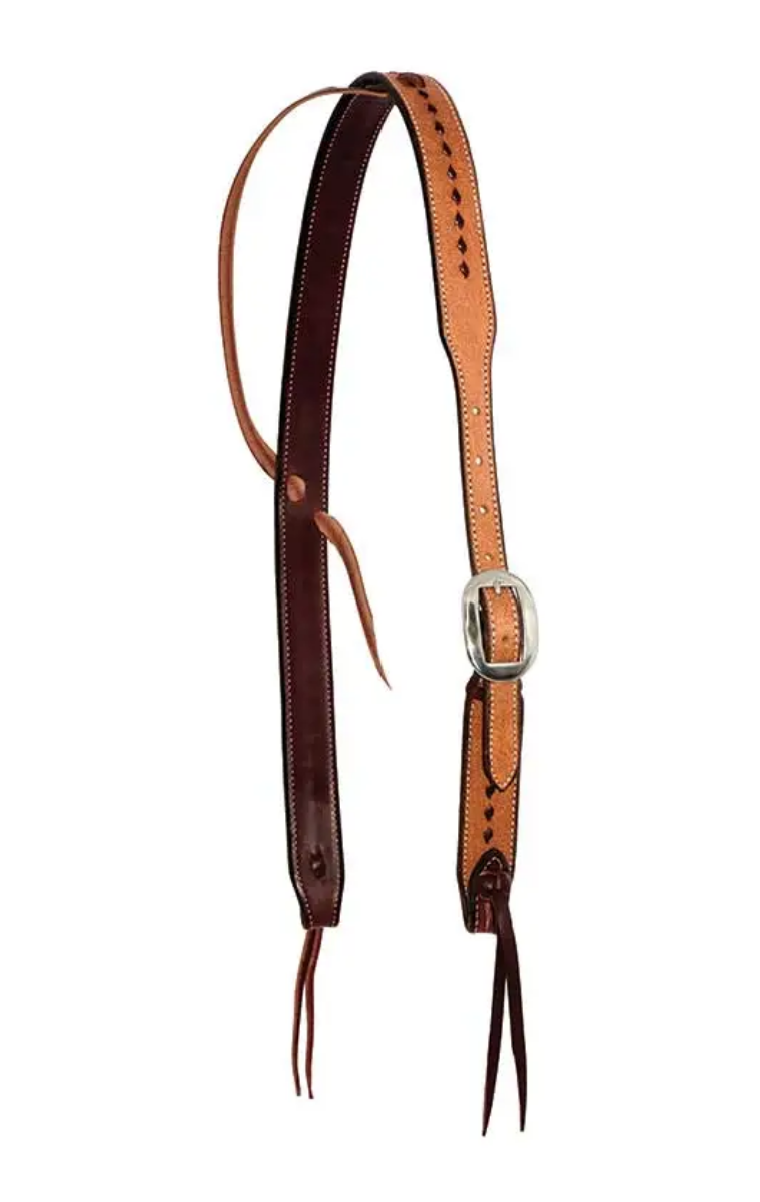 Cowboy Tack Roughout Buckstitched Headstalls & Noseband