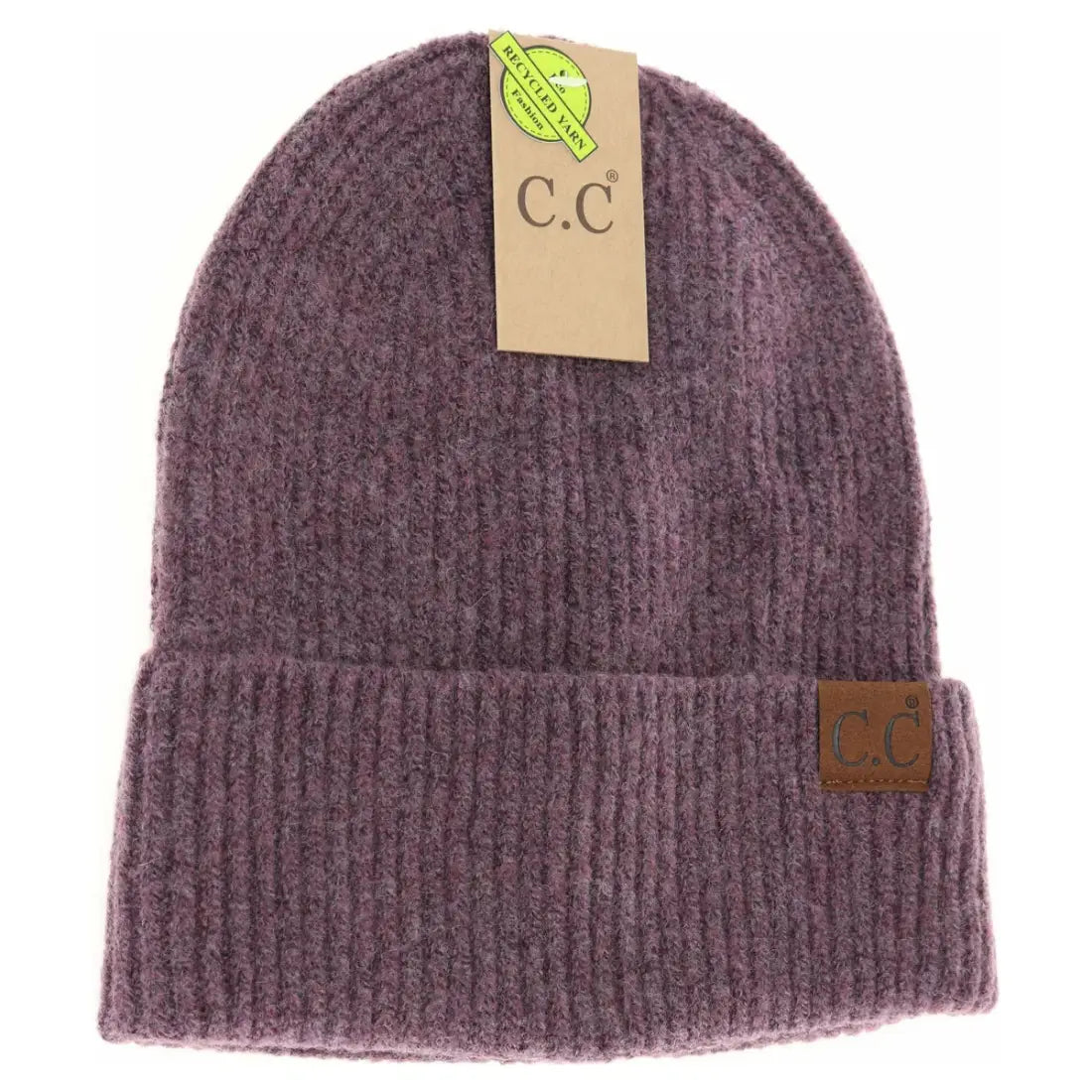 C.C Beanie Unisex Soft Ribbed Cuff Beanie Coco Berry Winter Hats