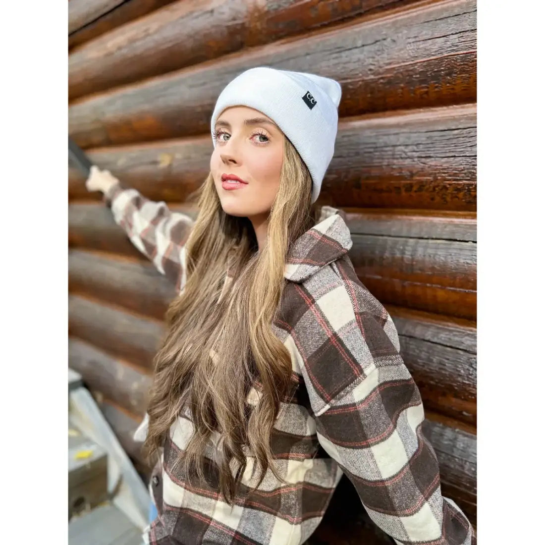 C.C Beanie Unisex Wide Cuff Beanie Winter Hats