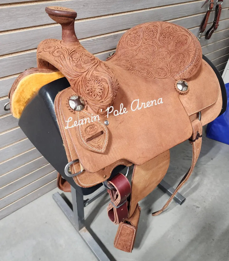 Cactus Saddlery Team Roper 15’’ Saddle 15’’ / 6.5’’ Rope Saddle