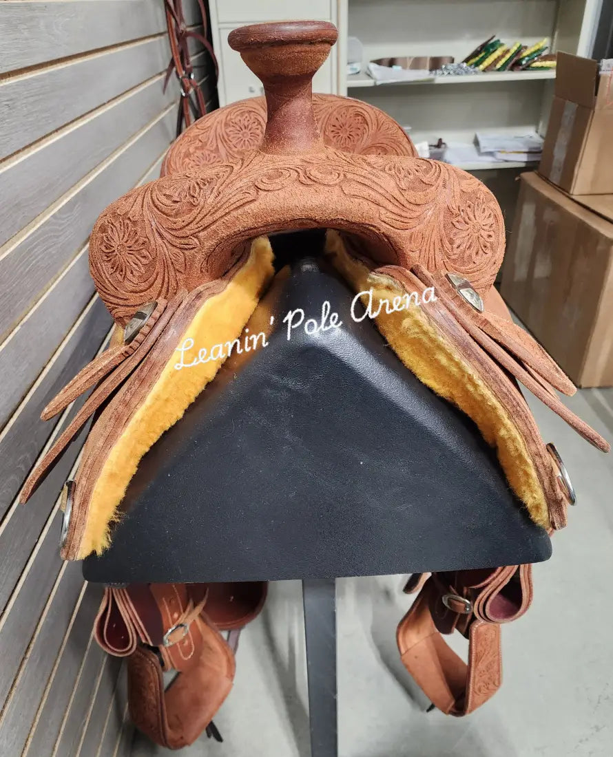 Cactus Saddlery Team Roper 15’’ Saddle 15’’ / 6.5’’ Rope Saddle