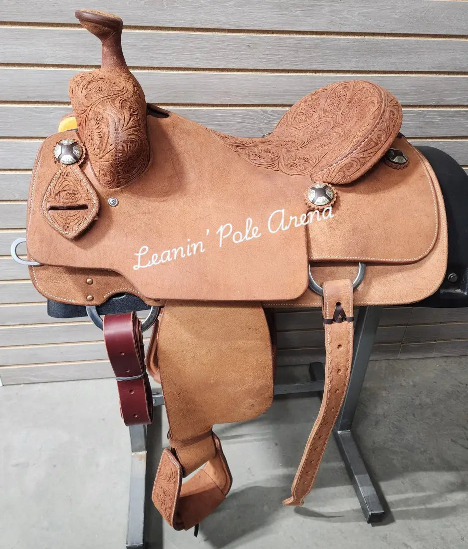 Cactus Saddlery Team Roper 15’’ Saddle 15’’ / 6.5’’ Rope Saddle