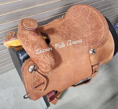 Cactus Saddlery Team Roper 15’’ Saddle 15’’ / 6.5’’ Rope Saddle