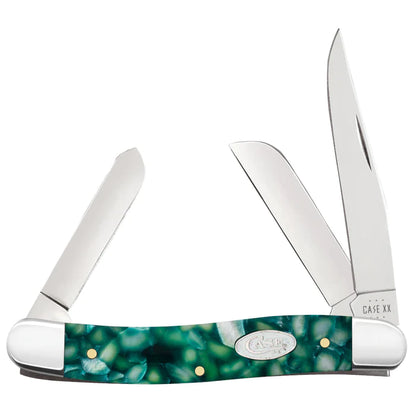 Case SparXX Green Kirinite Medium Stockman Knife