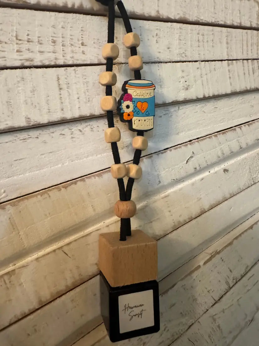 Car Freshener Diffuser Hawaiian Sunset / D. Coffee & Kindness Cup Home Goods