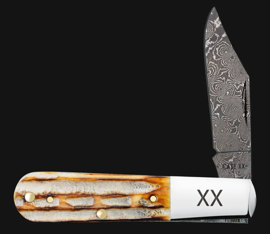 Case Deep Canyon Jig Burnt Natural Bone Barlow Knife Knife